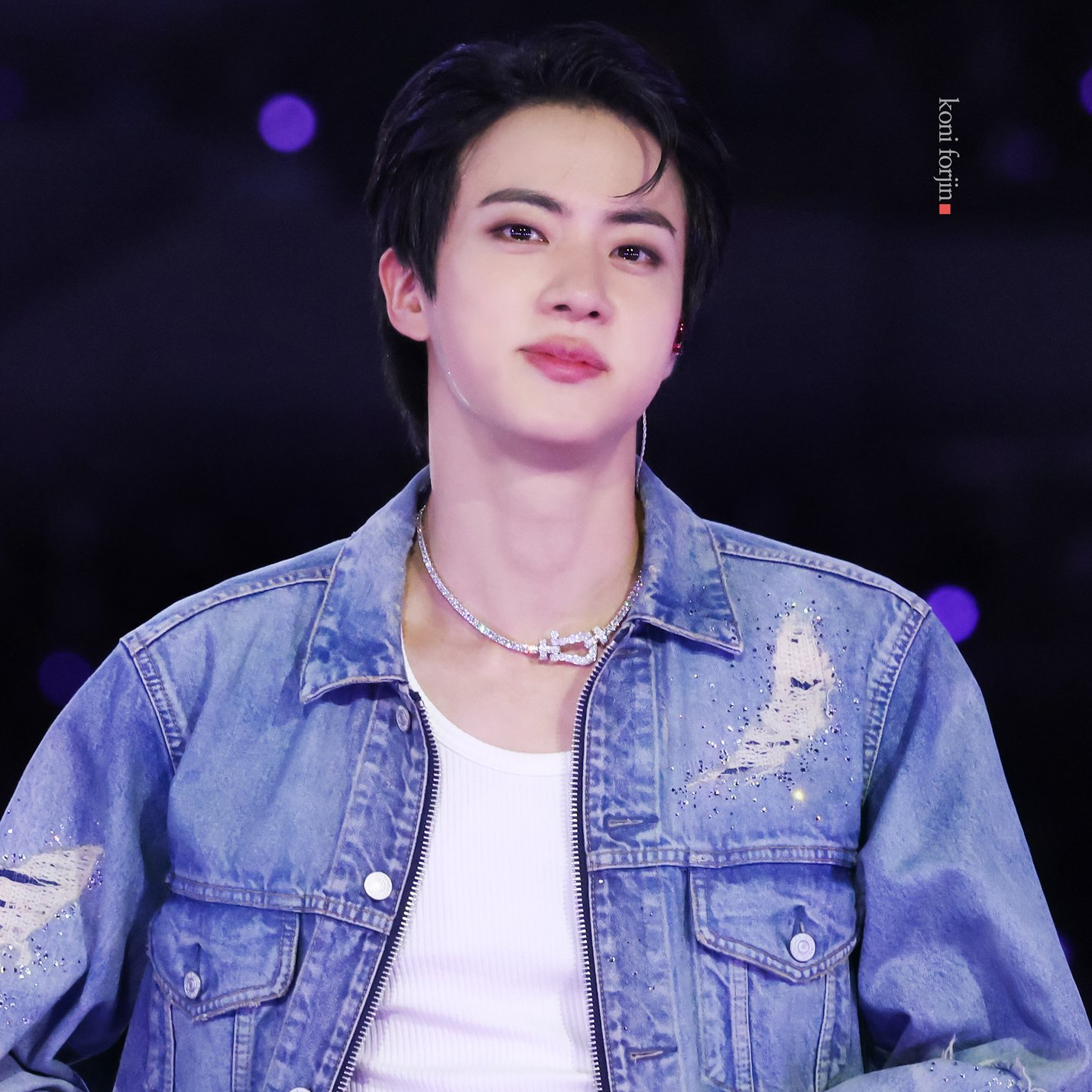 Recent activity shot of Jin (BTS)