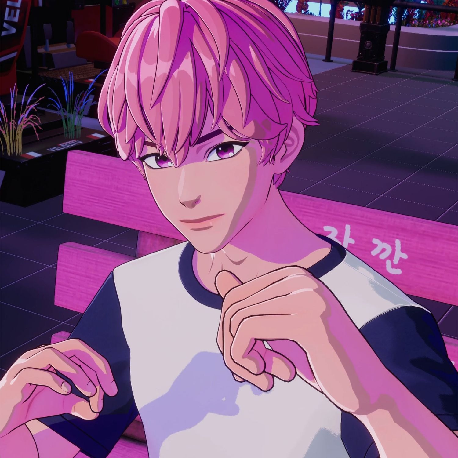 A moment captured by Bamby (PLAVE)'s fan