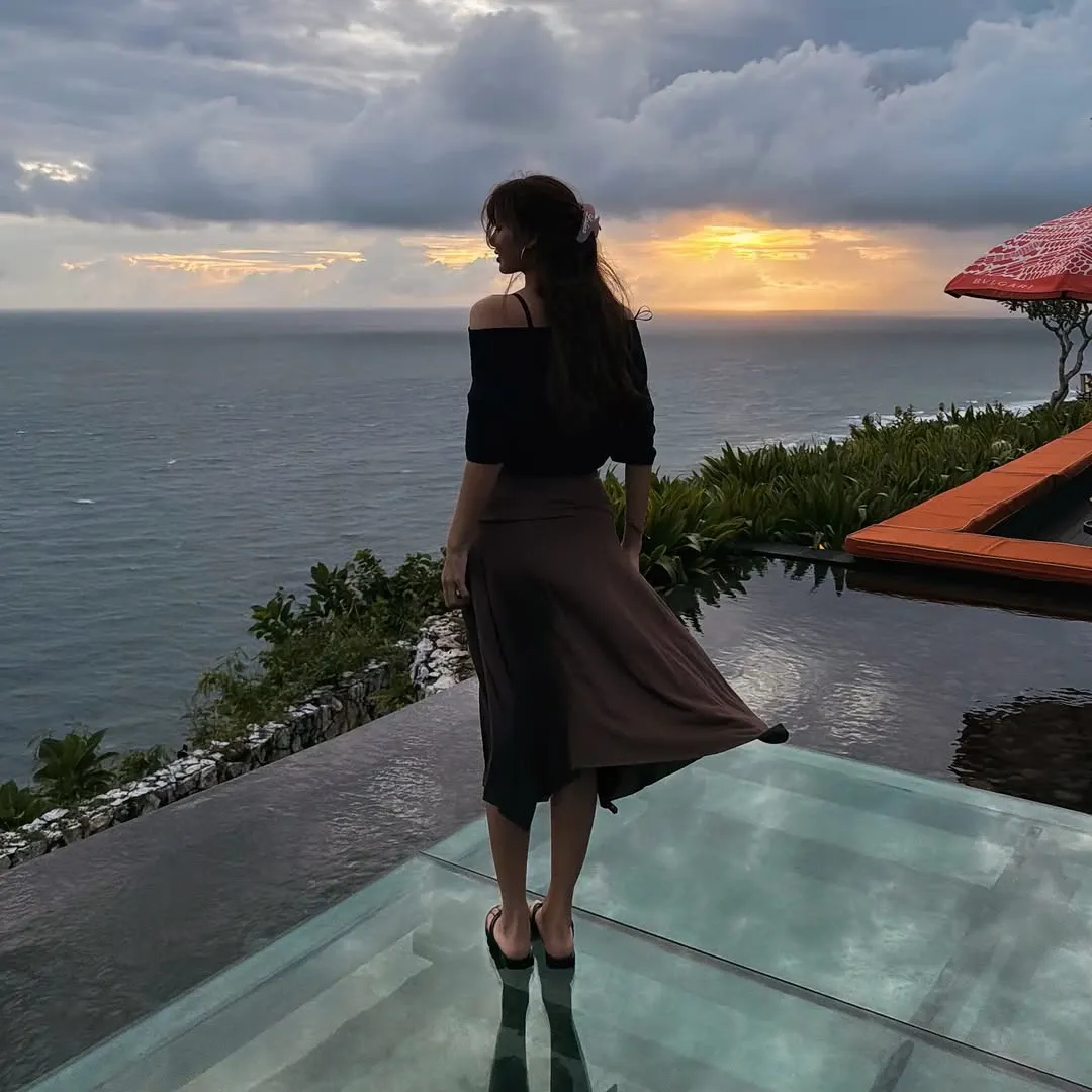 Momen yang diabadikan oleh penggemar Lisa (BLACKPINK)