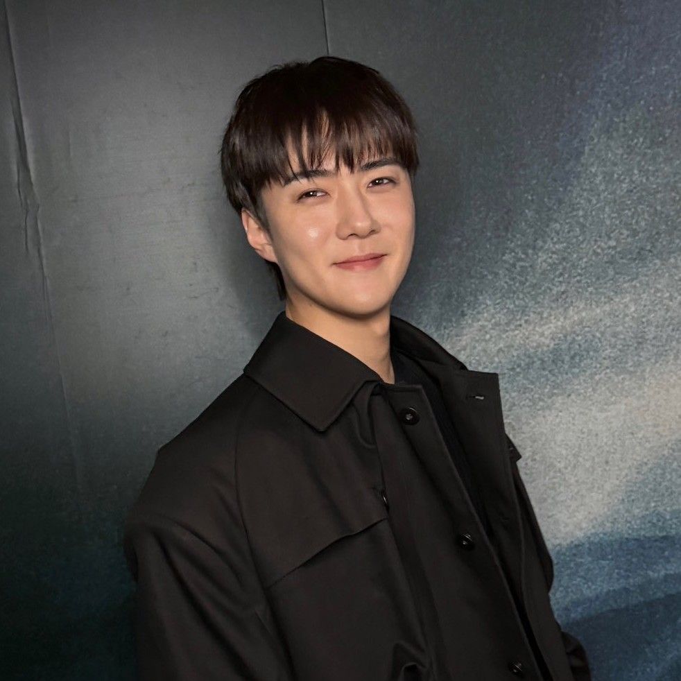 Behind-the-scenes cut of Sehun (EXO)