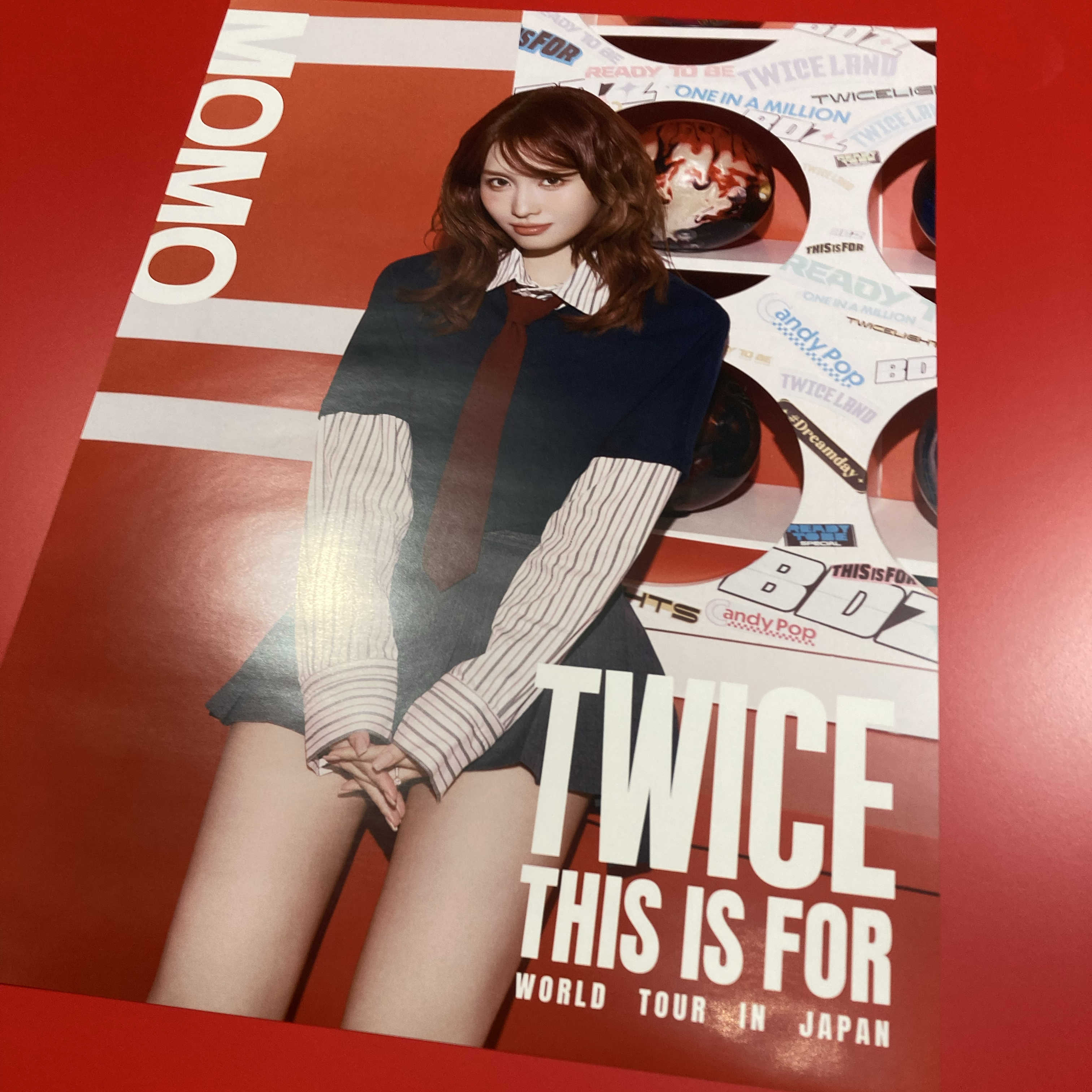 모모 (TWICE) 팬이 찍은 순간