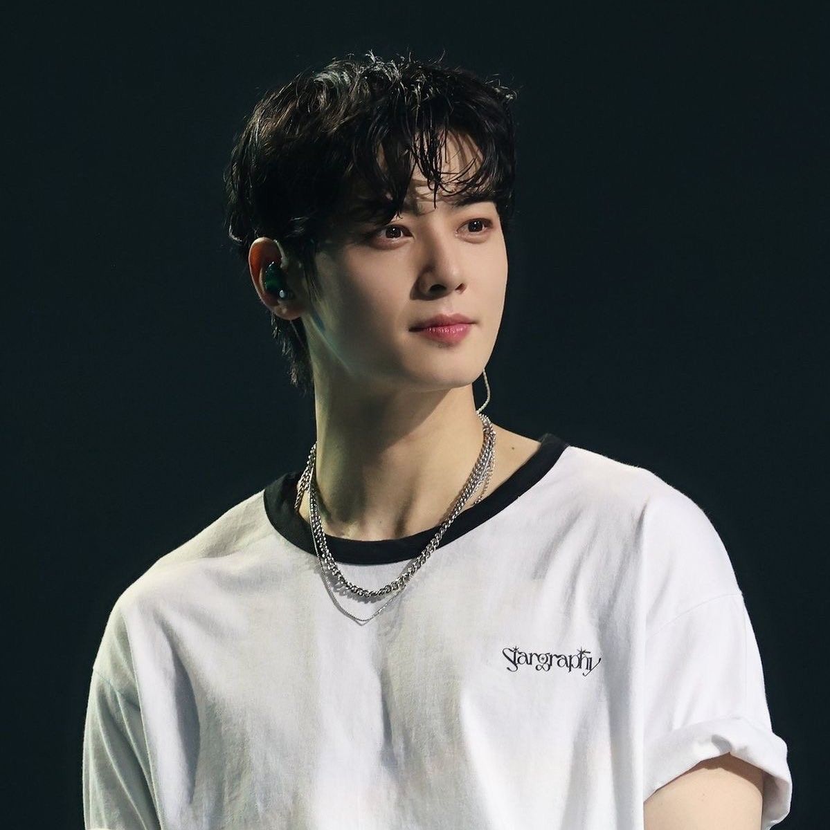 Recent activity shot of Eunwoo (ASTRO)