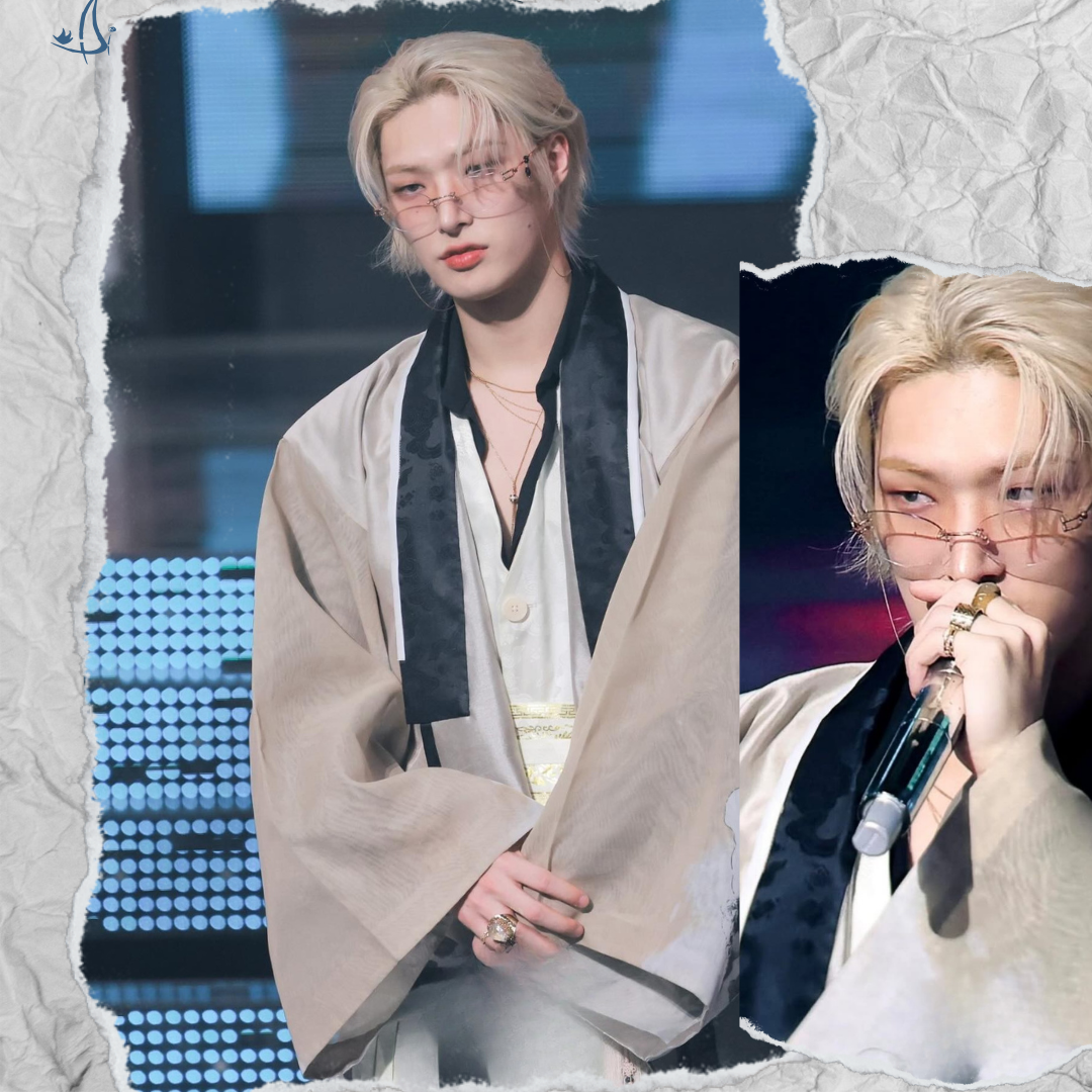 Recent activity shot of Mingi (ATEEZ)