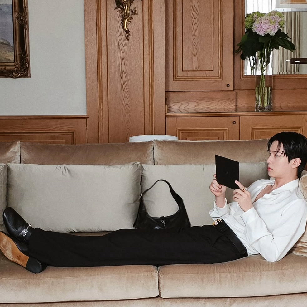 A moment captured by Jin (BTS)'s fan