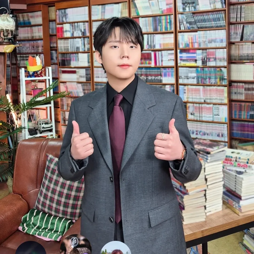 Behind-the-scenes cut of Jung Seunghwan