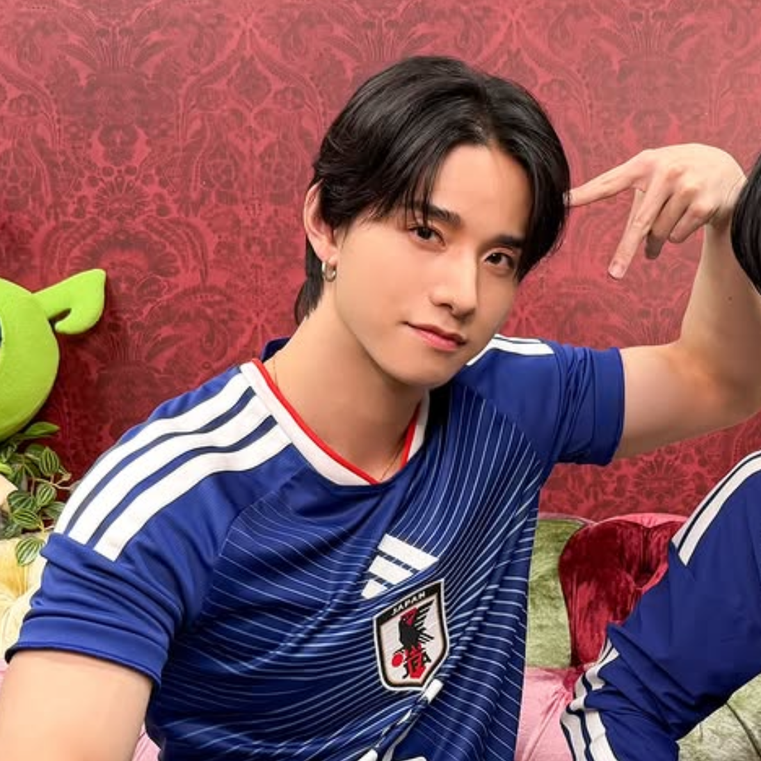 Recent activity shot of Sato Keigo (JO1)