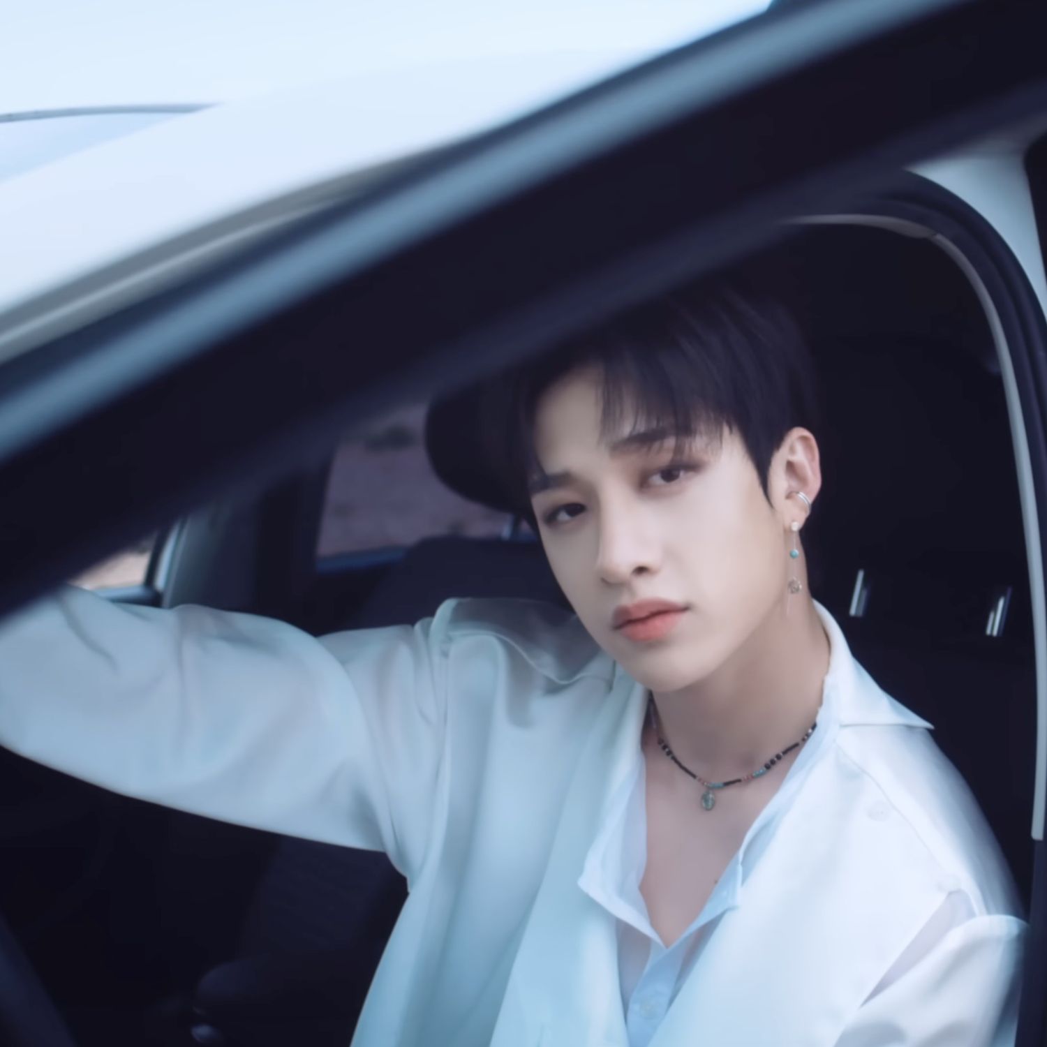 Recent activity shot of Bang Chan (Stray Kids)