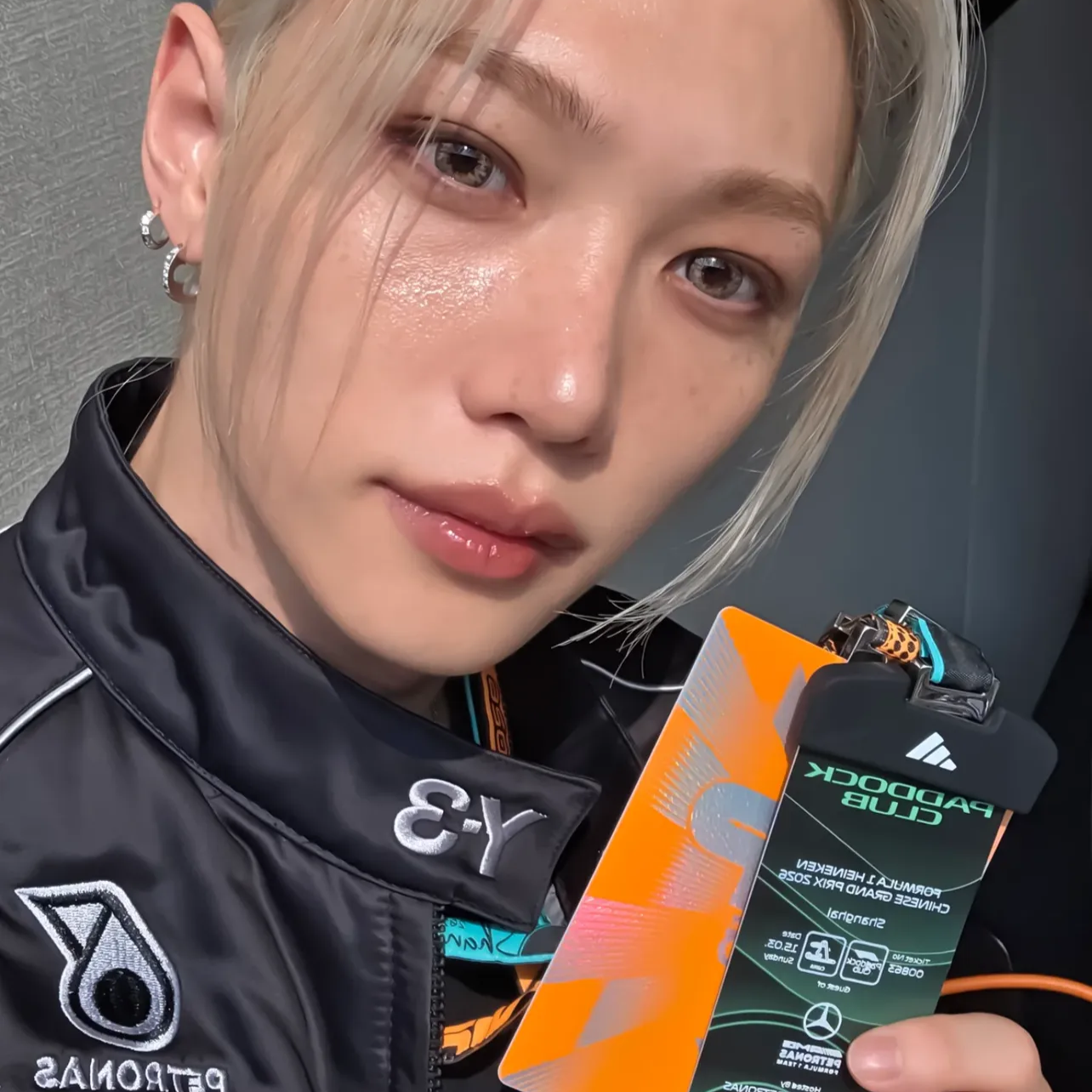 Momen yang diabadikan oleh penggemar Stray Kids