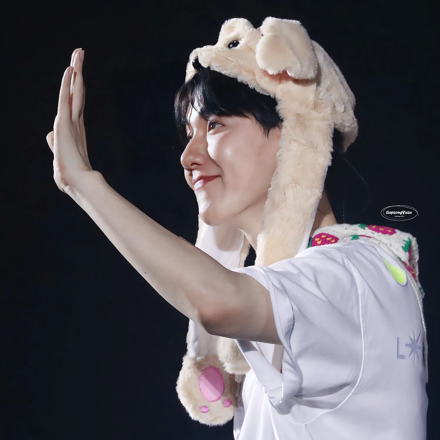 A moment captured by Baekhyun (EXO)'s fan