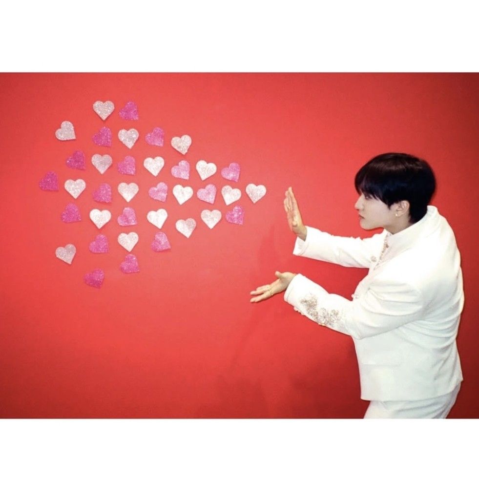 A moment captured by Stray Kids's fan