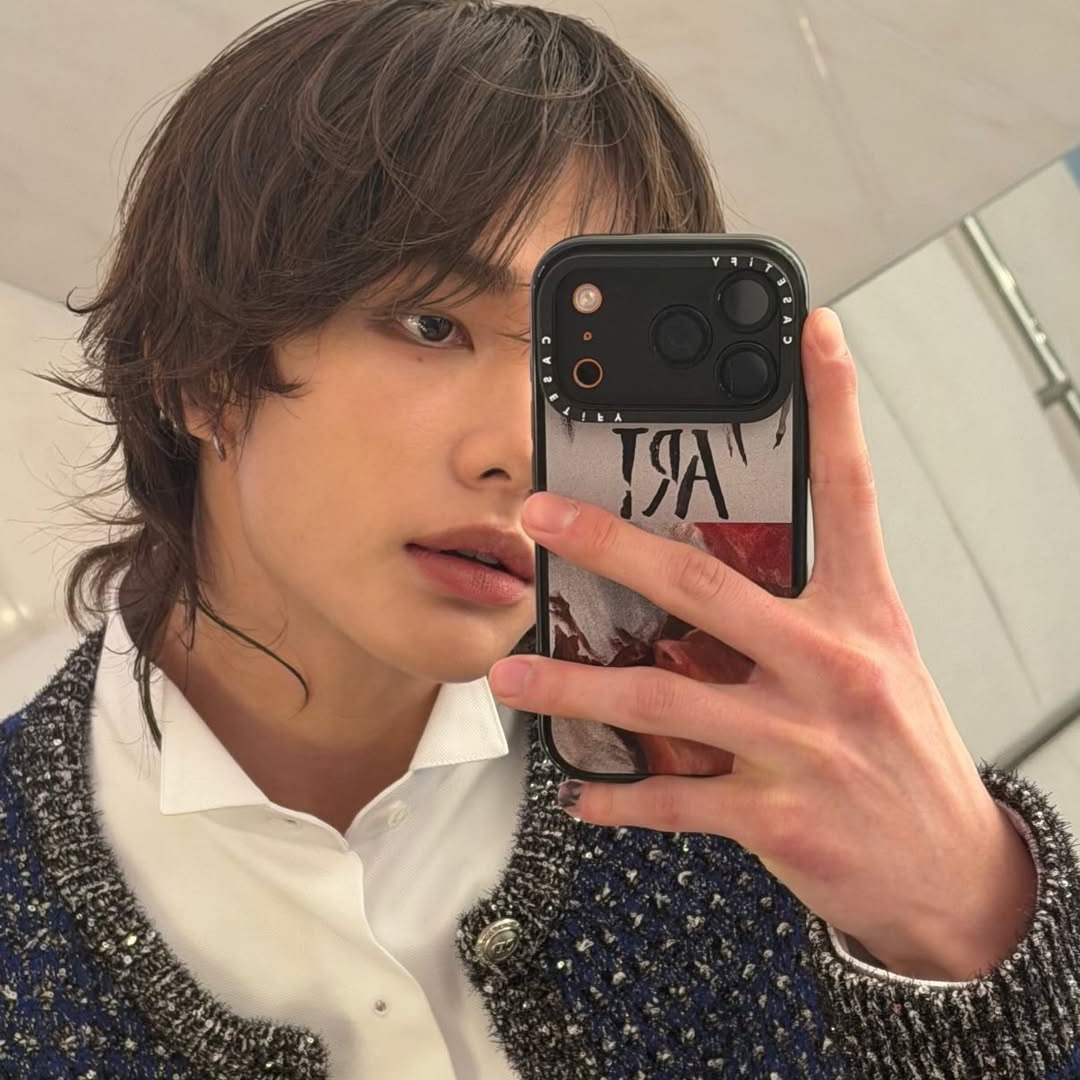 Behind-the-scenes cut of Hyunjin (Stray Kids)