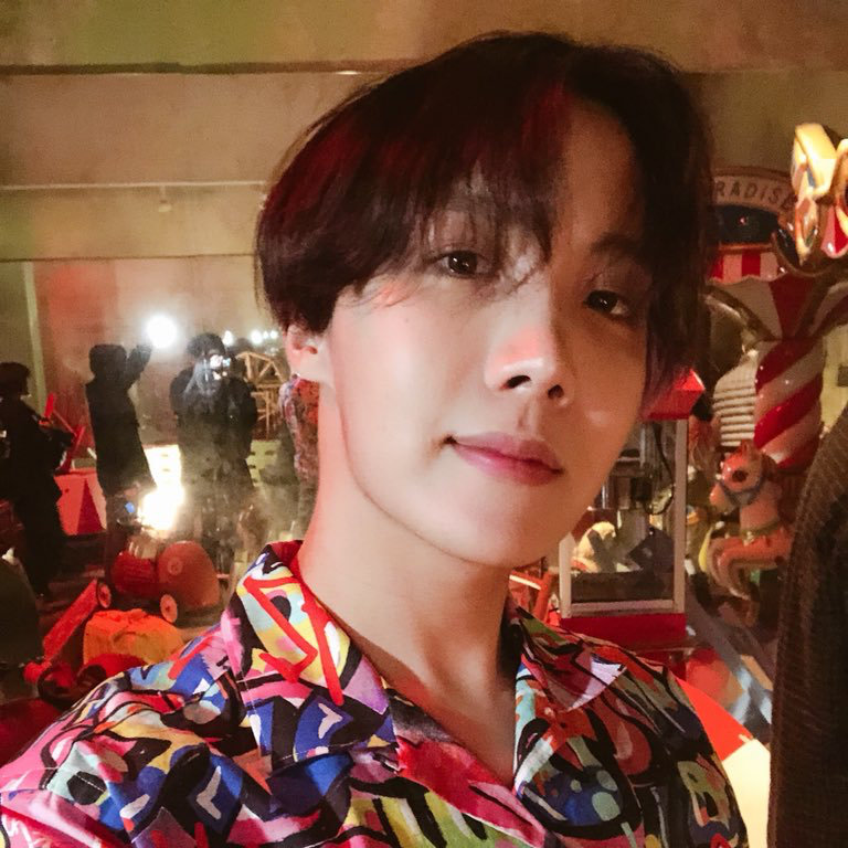 A moment captured by j-hope (BTS)'s fan