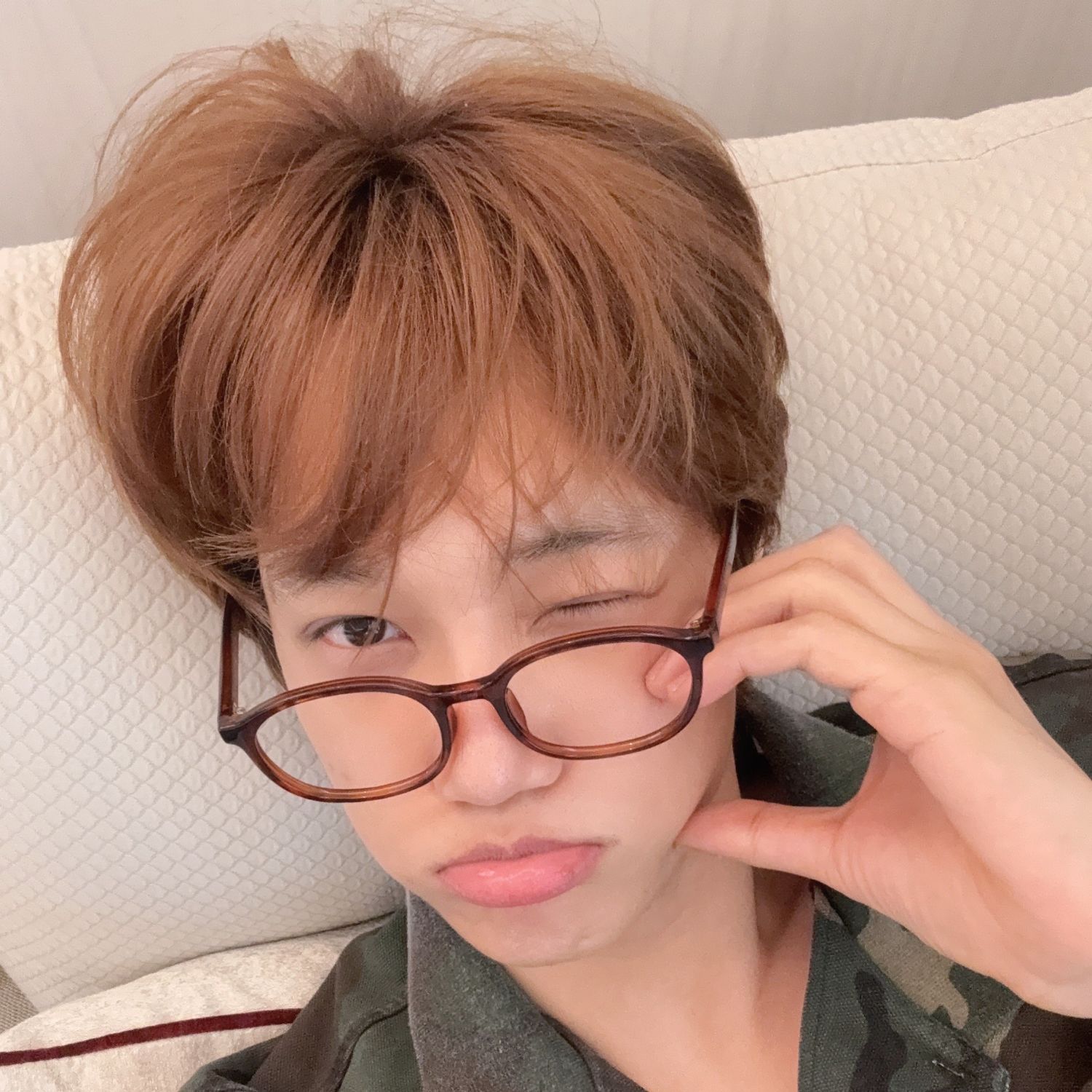 Recent activity shot of Kai (EXO)