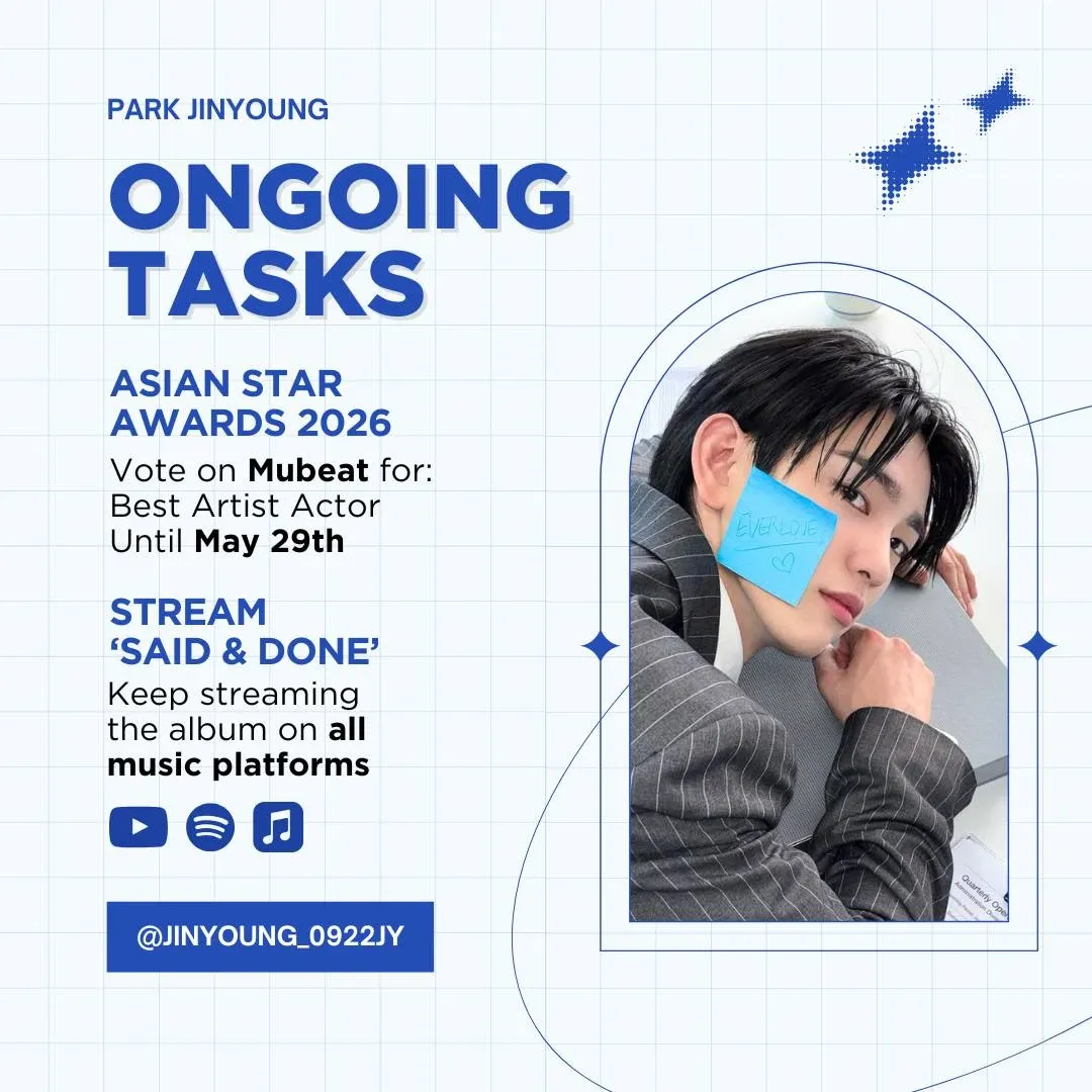 Behind-the-scenes cut of Jinyoung (GOT7)