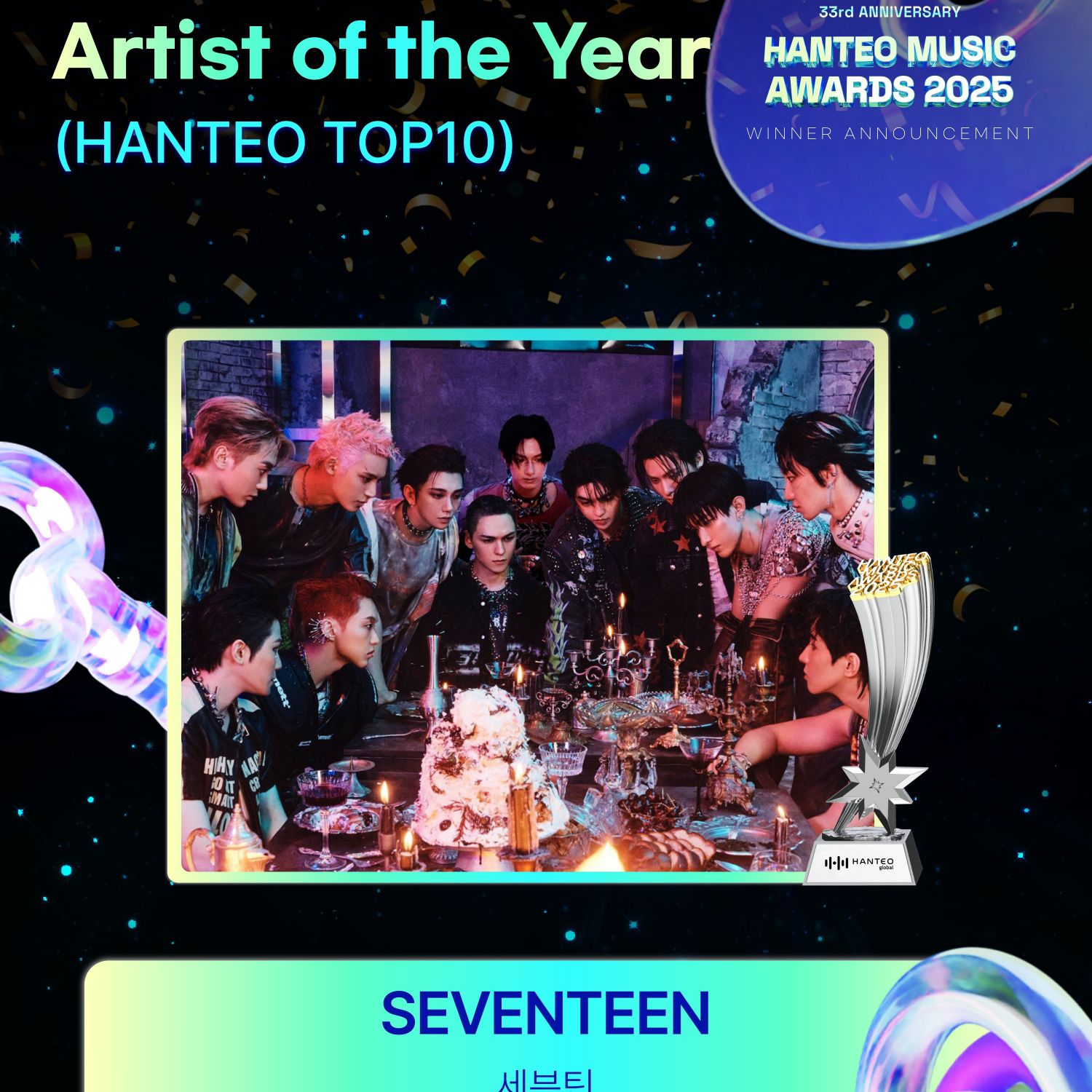 SEVENTEENの舞台裏ショット