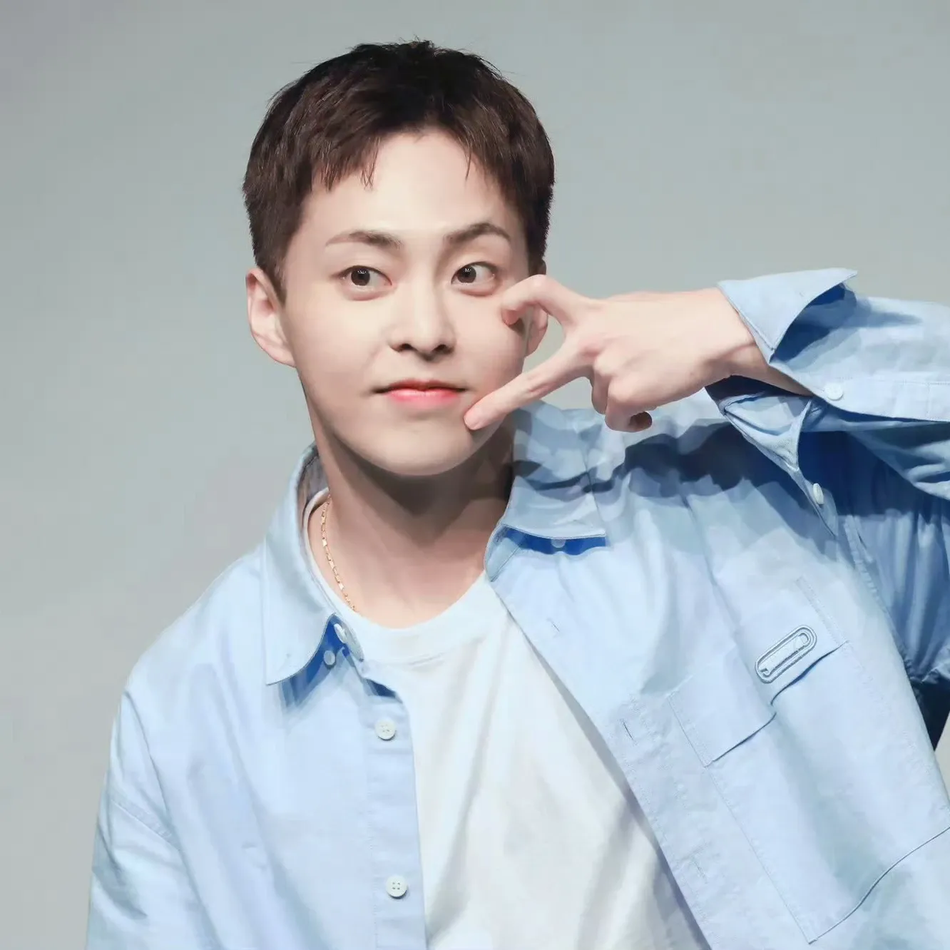 Recent activity shot of Xiumin (EXO)