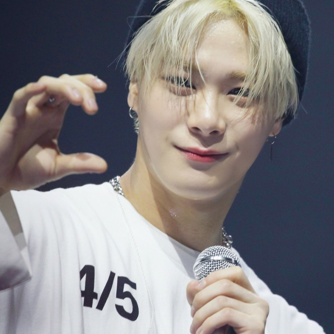 Recent activity shot of Moonbin (ASTRO)