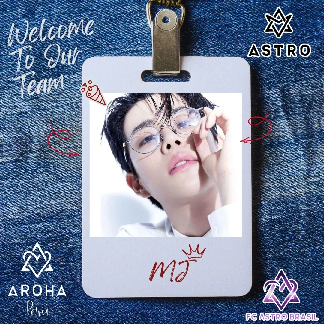 A moment captured by MJ (ASTRO)'s fan