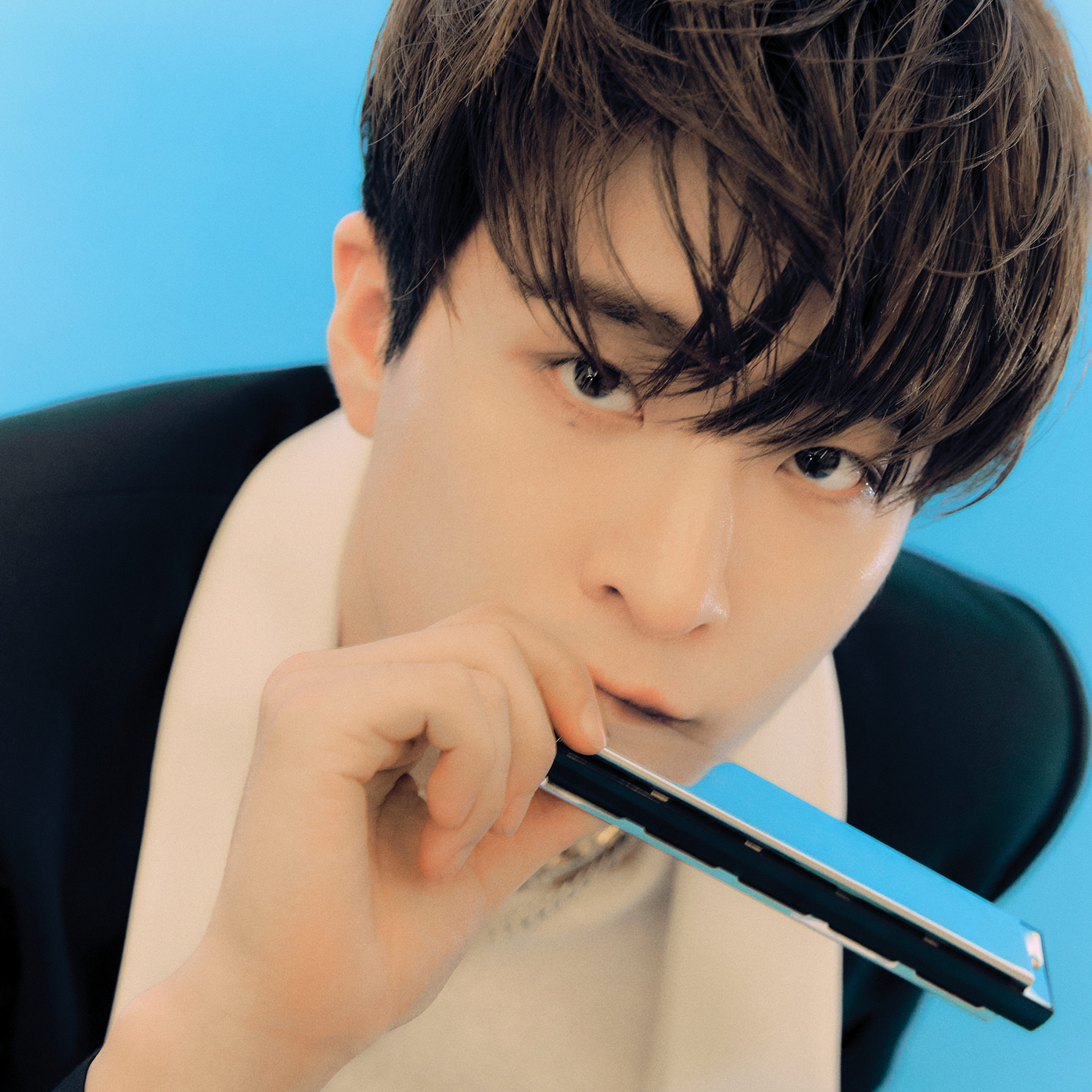 A moment captured by Youngjae (GOT7)'s fan