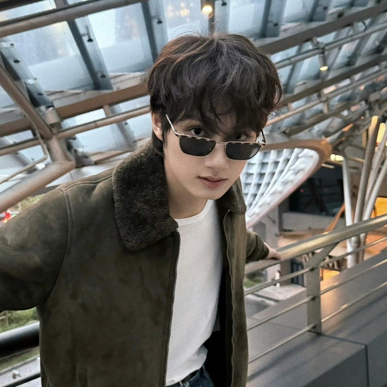 Recent activity shot of Jun (SEVENTEEN)