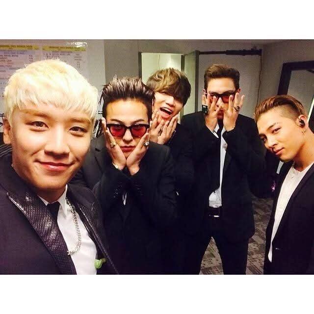 Recent activity shot of BIGBANG