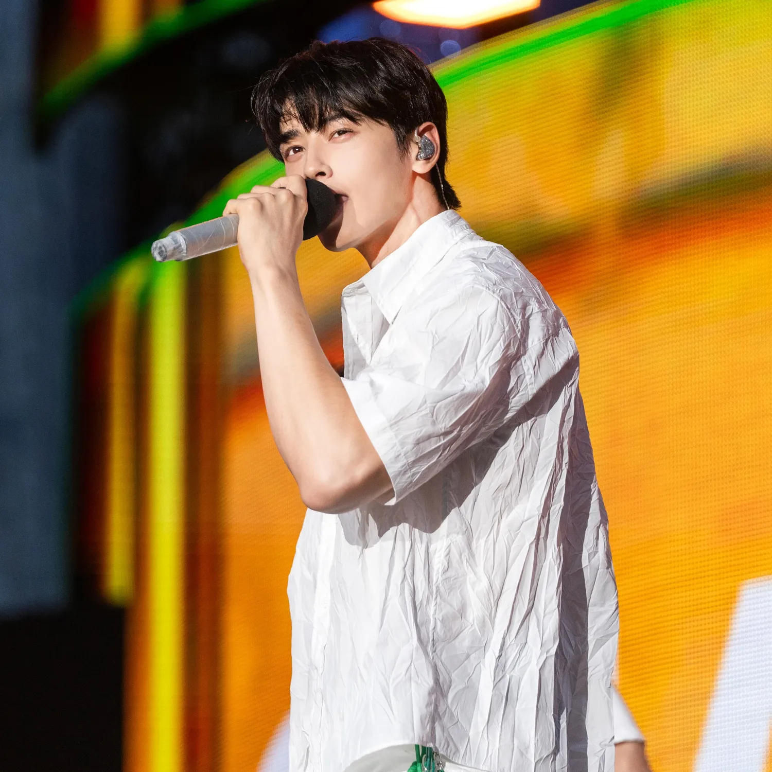 Recent activity shot of Eunwoo (ASTRO)