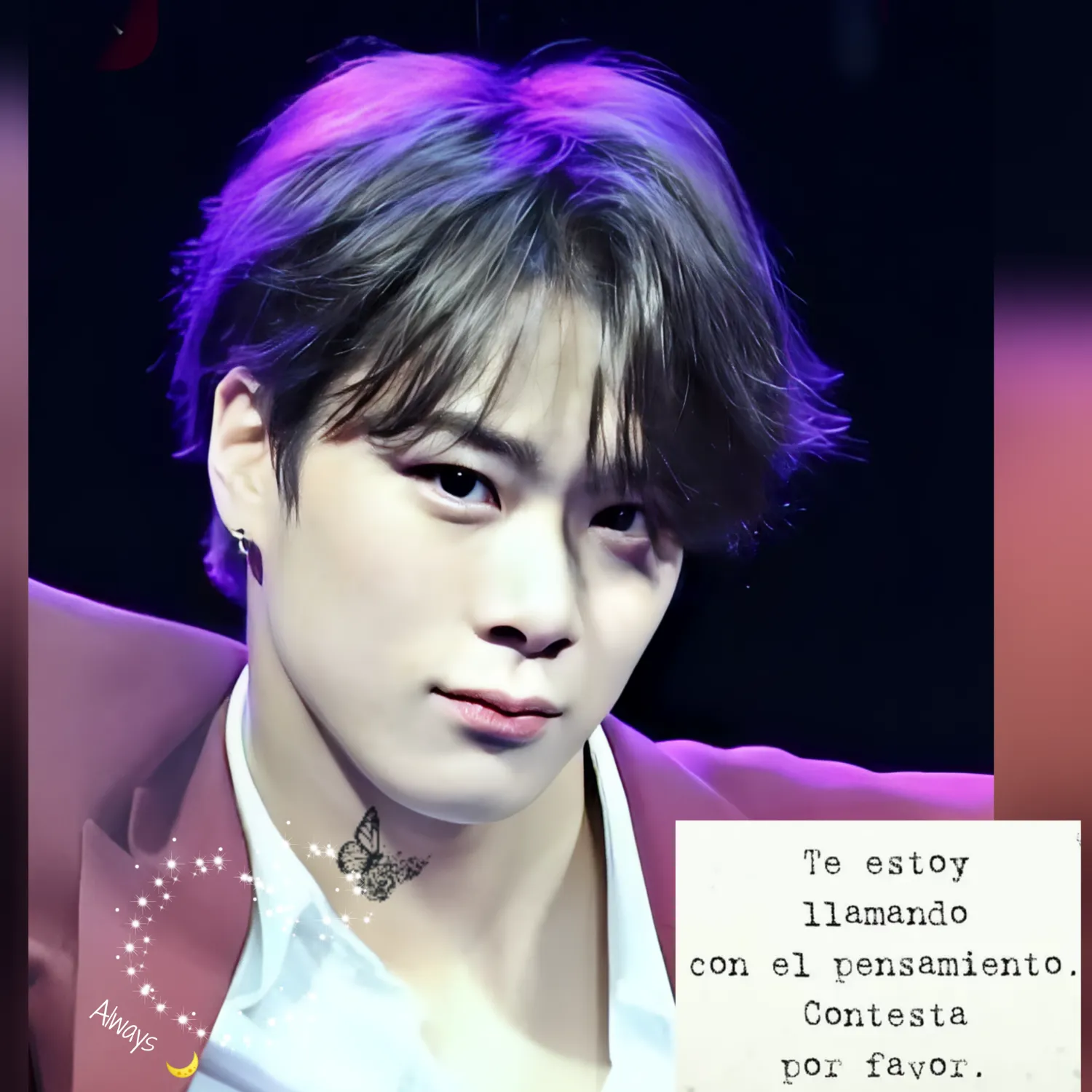 A moment captured by Moonbin (ASTRO)'s fan