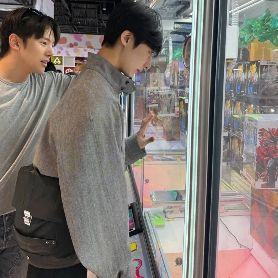 A moment captured by Minhyuk (MONSTA X)'s fan