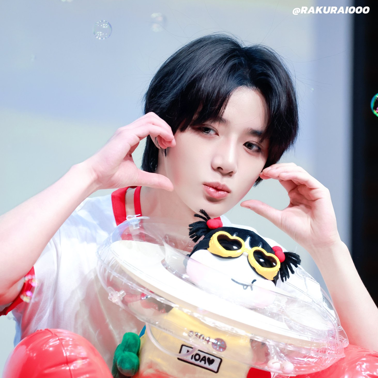 A moment captured by Beomgyu (TOMORROW X TOGETHER)'s fan