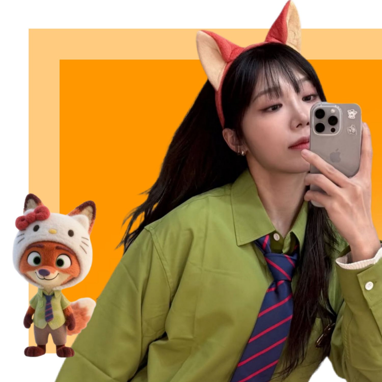 A moment captured by Jeong Eunji (Apink)'s fan