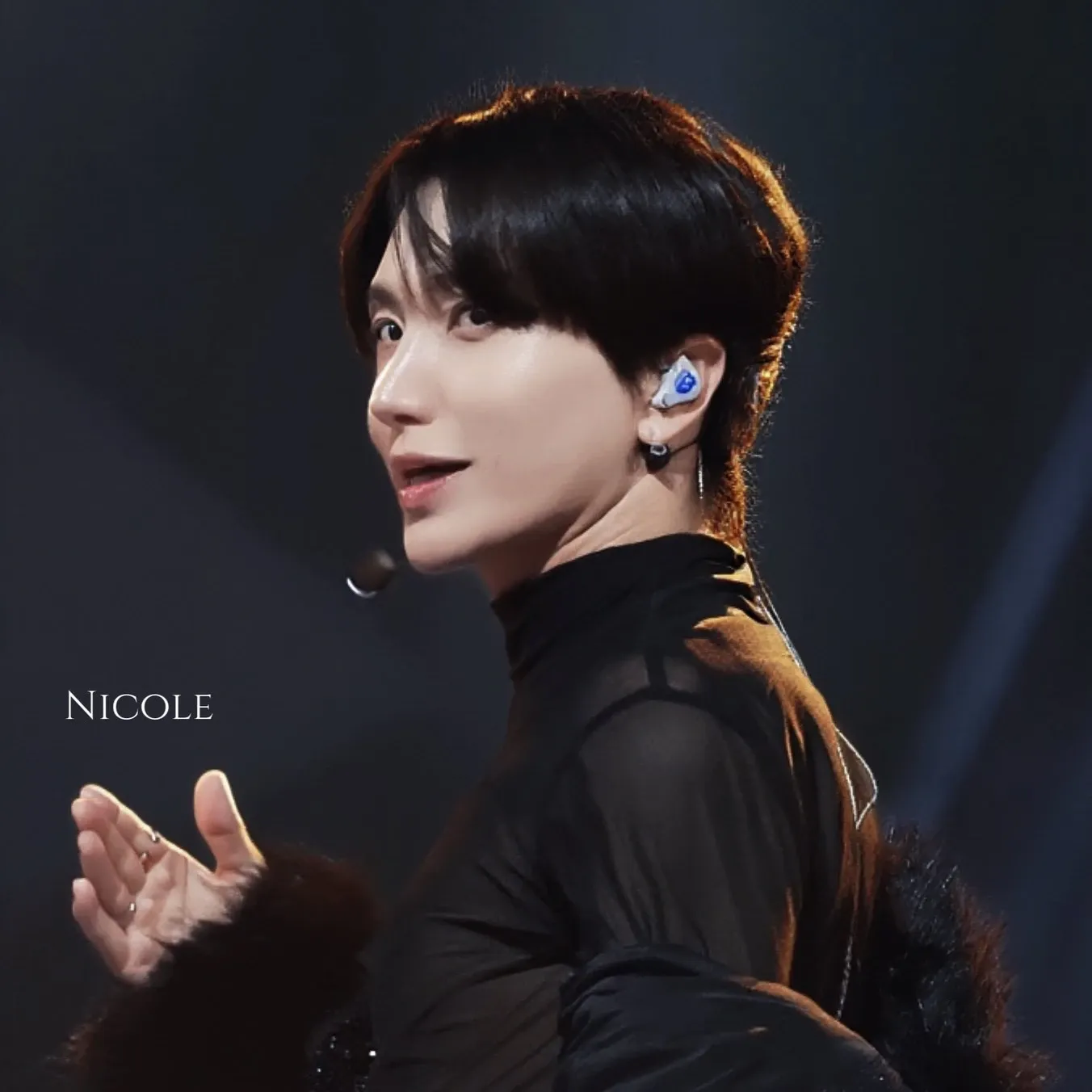A moment captured by Leeteuk (Super Junior)'s fan