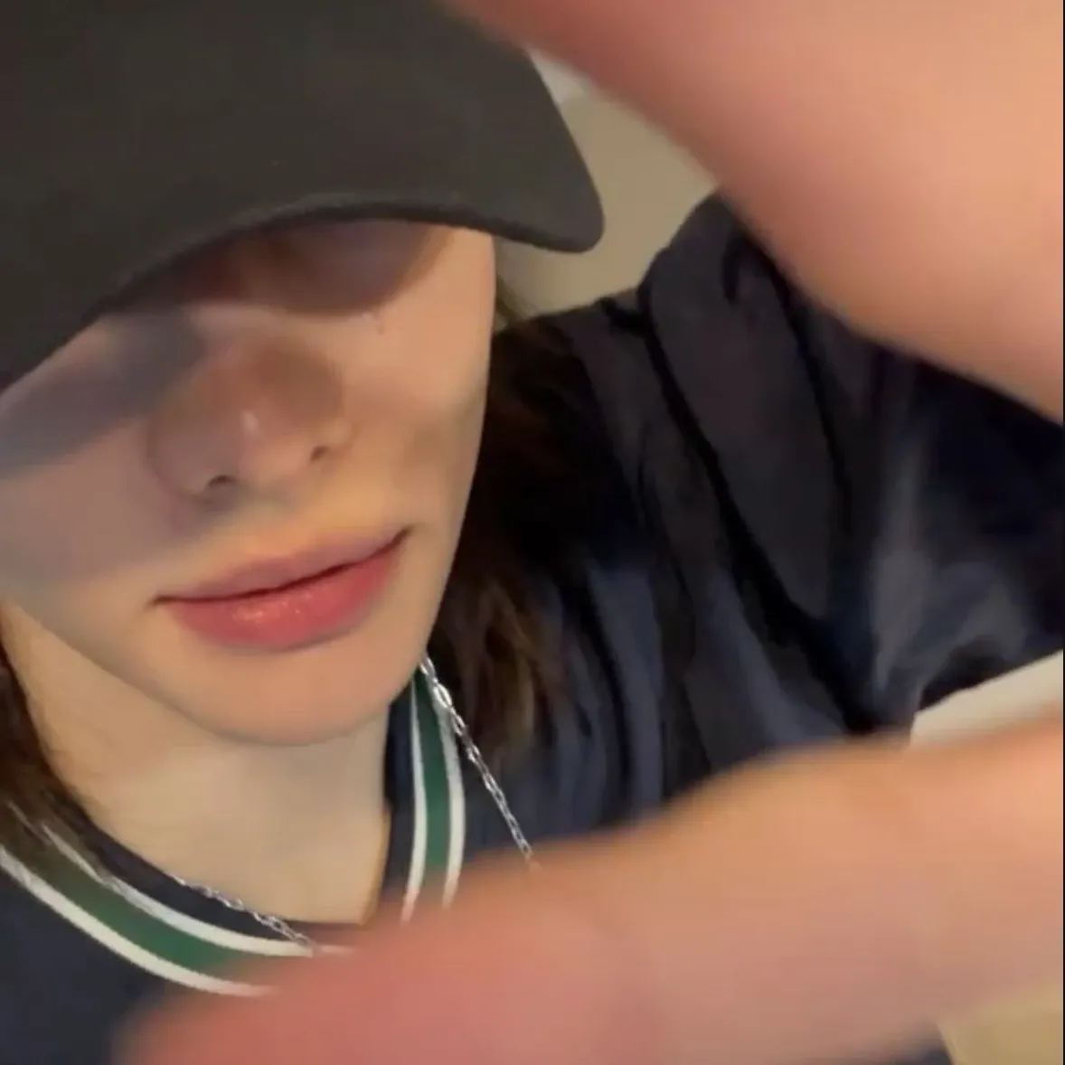 A moment captured by Hyunjin (Stray Kids)'s fan