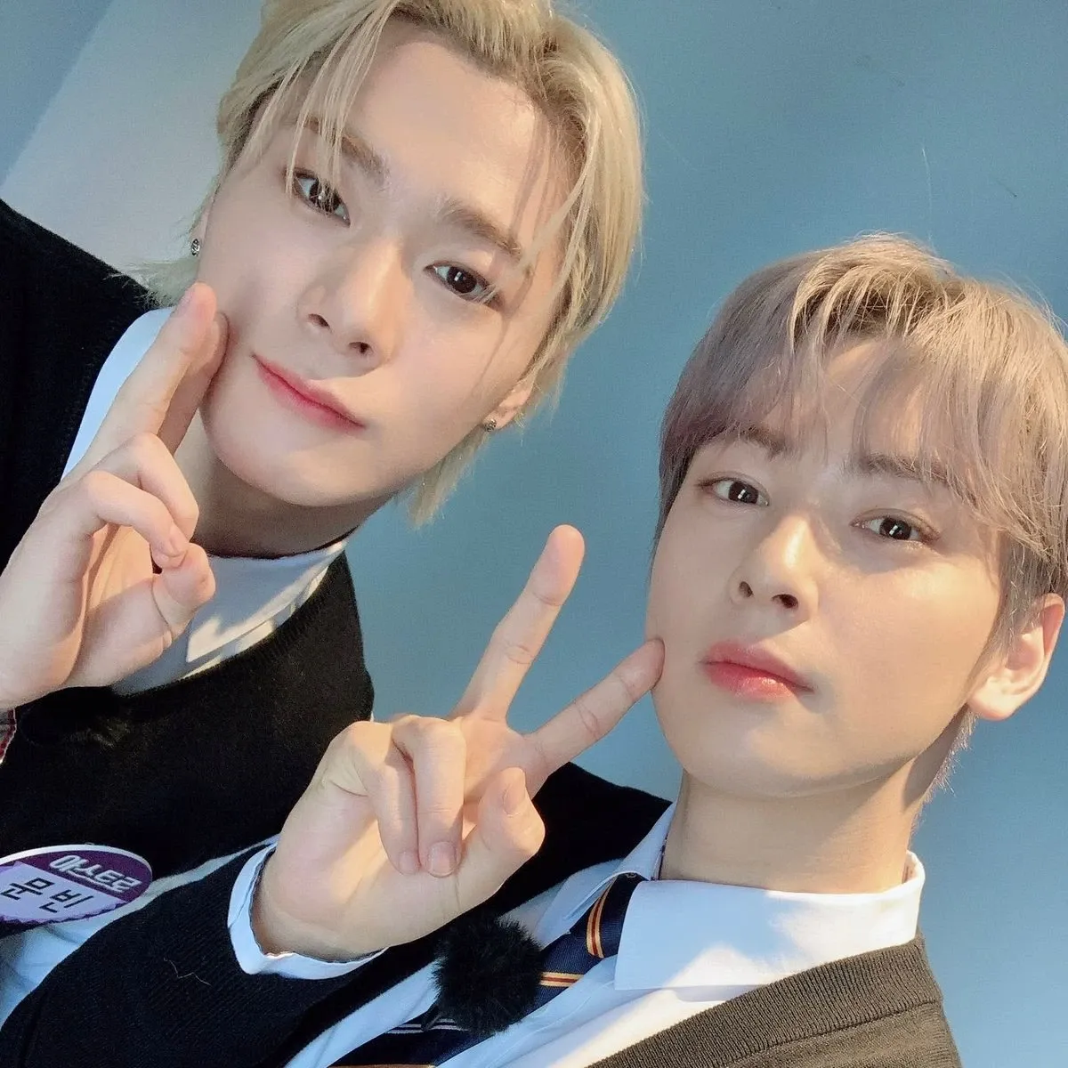 A moment captured by Eunwoo (ASTRO)'s fan