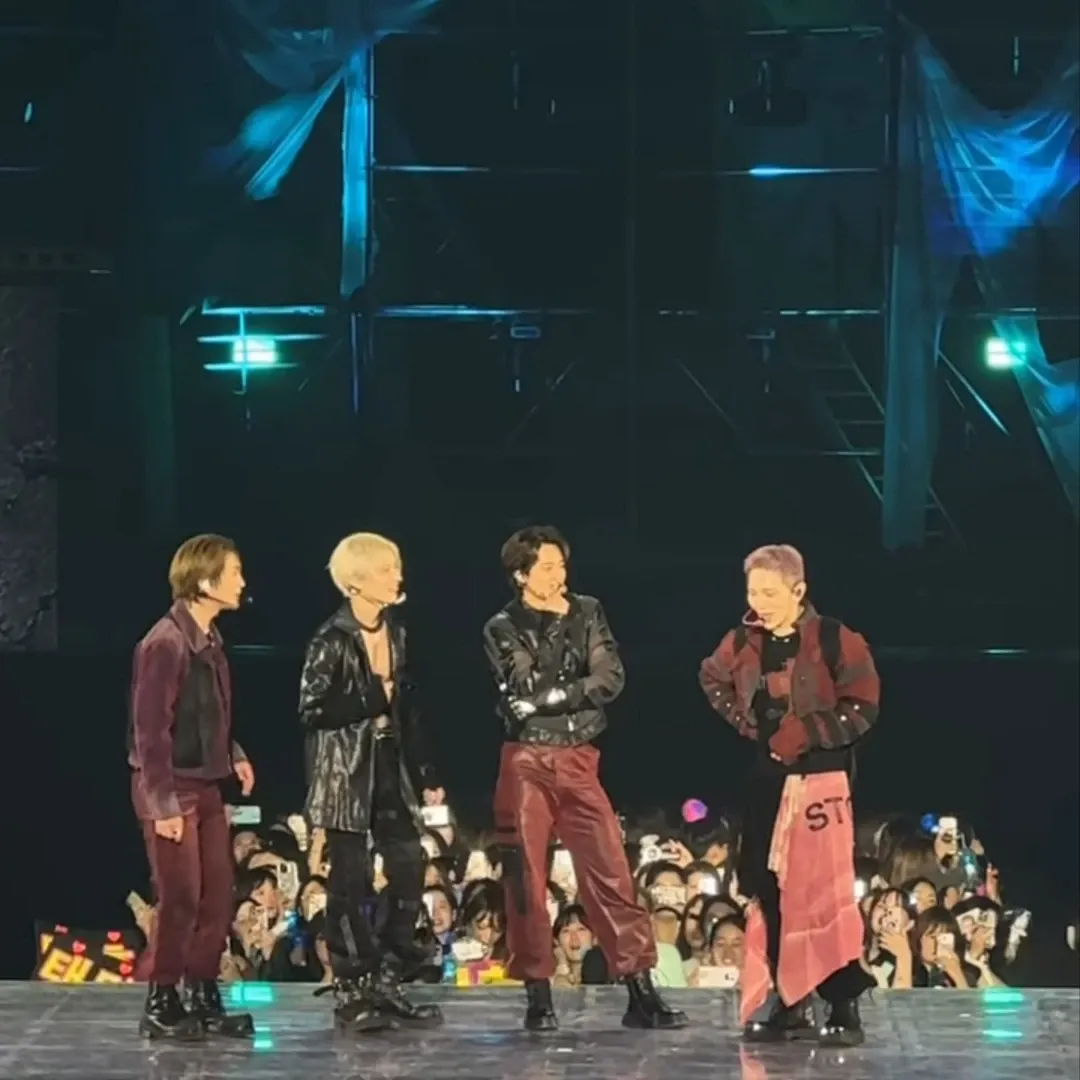 A moment captured by SHINee's fan