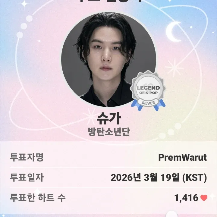 SUGA (防弹少年团)的最新照片