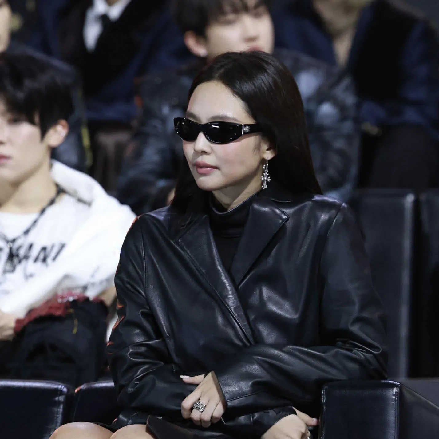 Jennie (BLACKPINK)粉丝拍下的瞬间