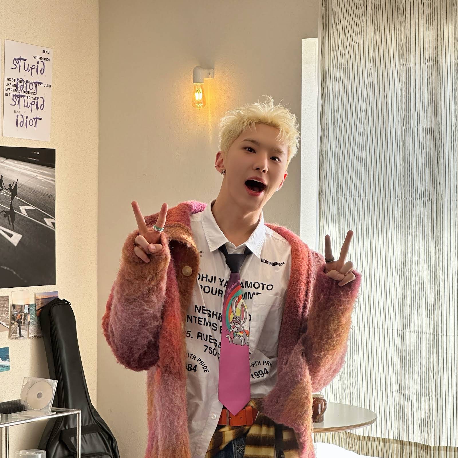 A moment captured by Hoshi (SEVENTEEN)'s fan