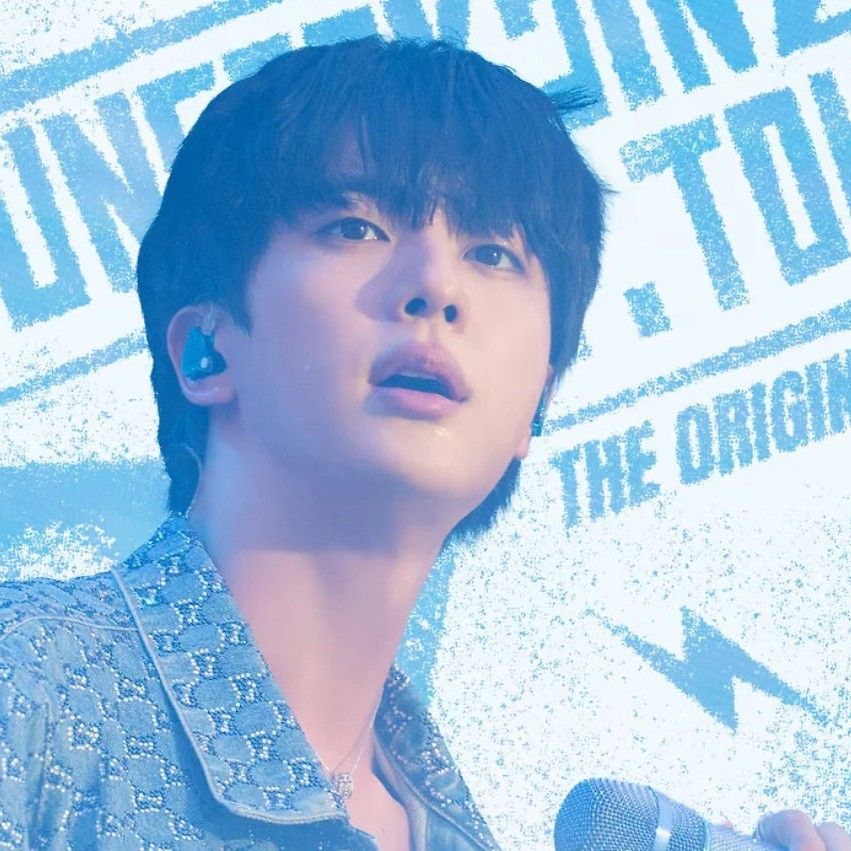 A moment captured by Jin (BTS)'s fan