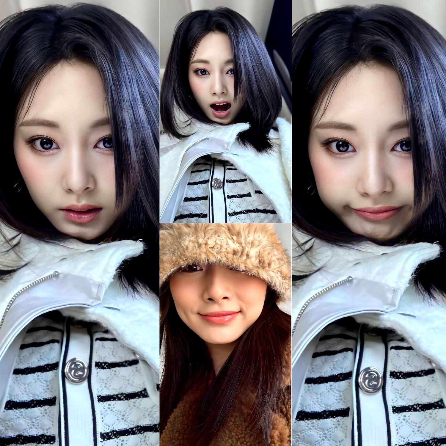 Momen yang diabadikan oleh penggemar Tzuyu (TWICE)