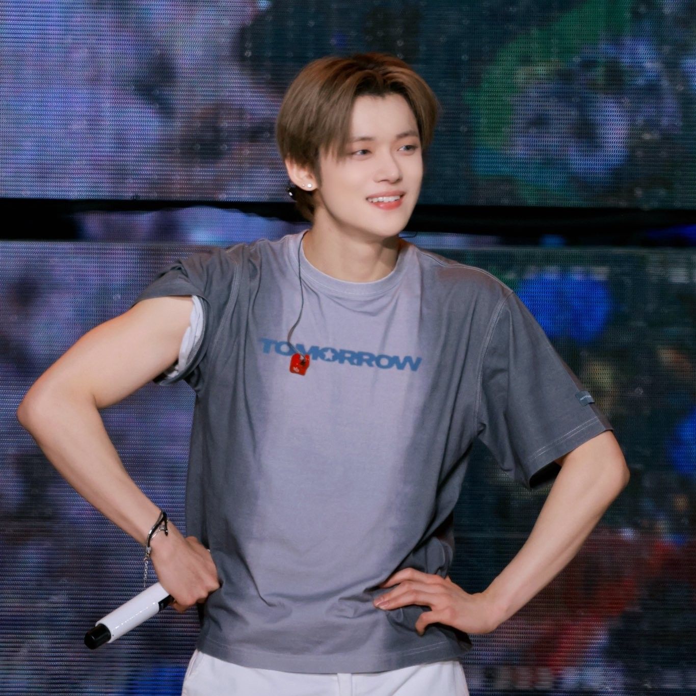 A moment captured by Yeonjun (TOMORROW X TOGETHER)'s fan