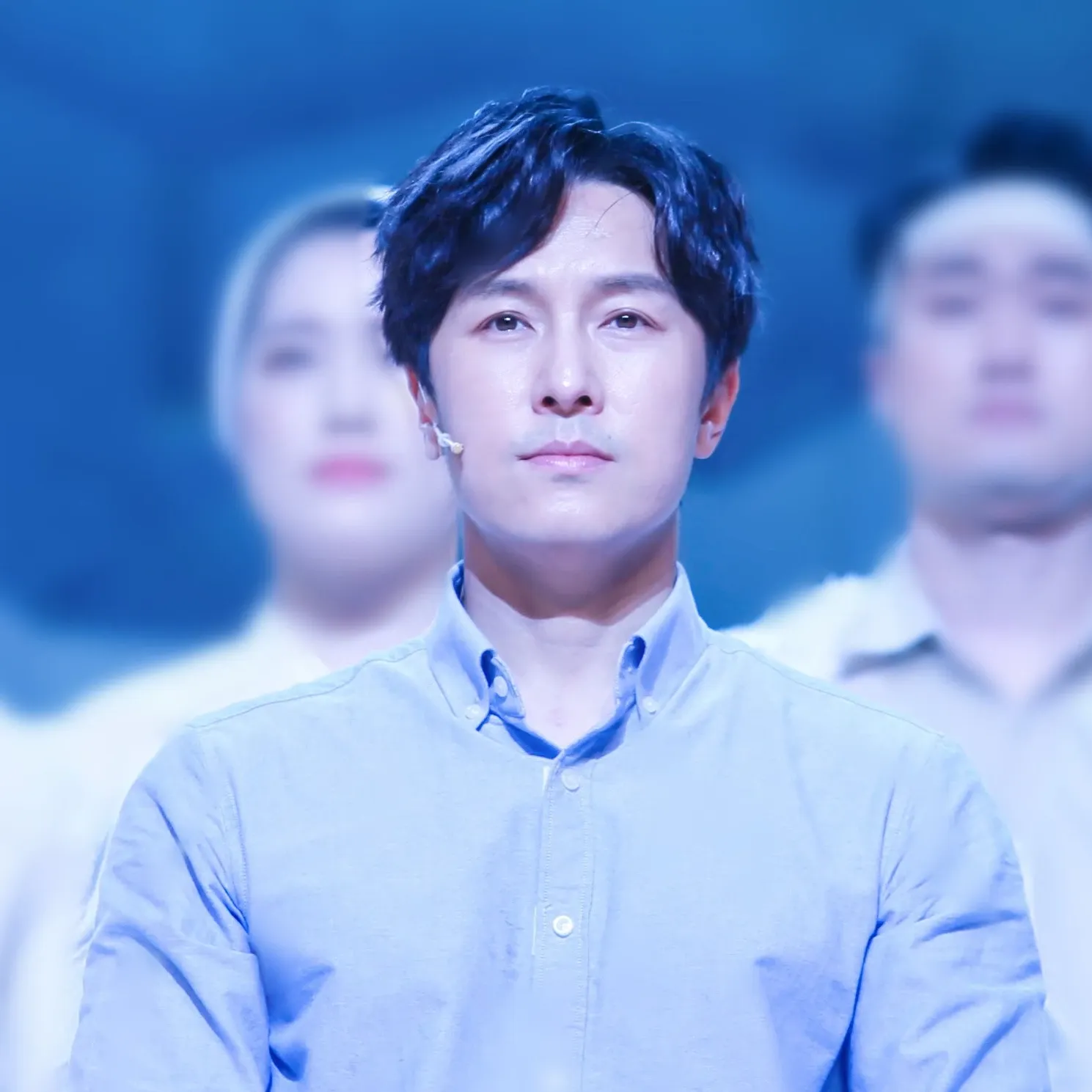 A moment captured by Kim Dongwan (SHINHWA)'s fan