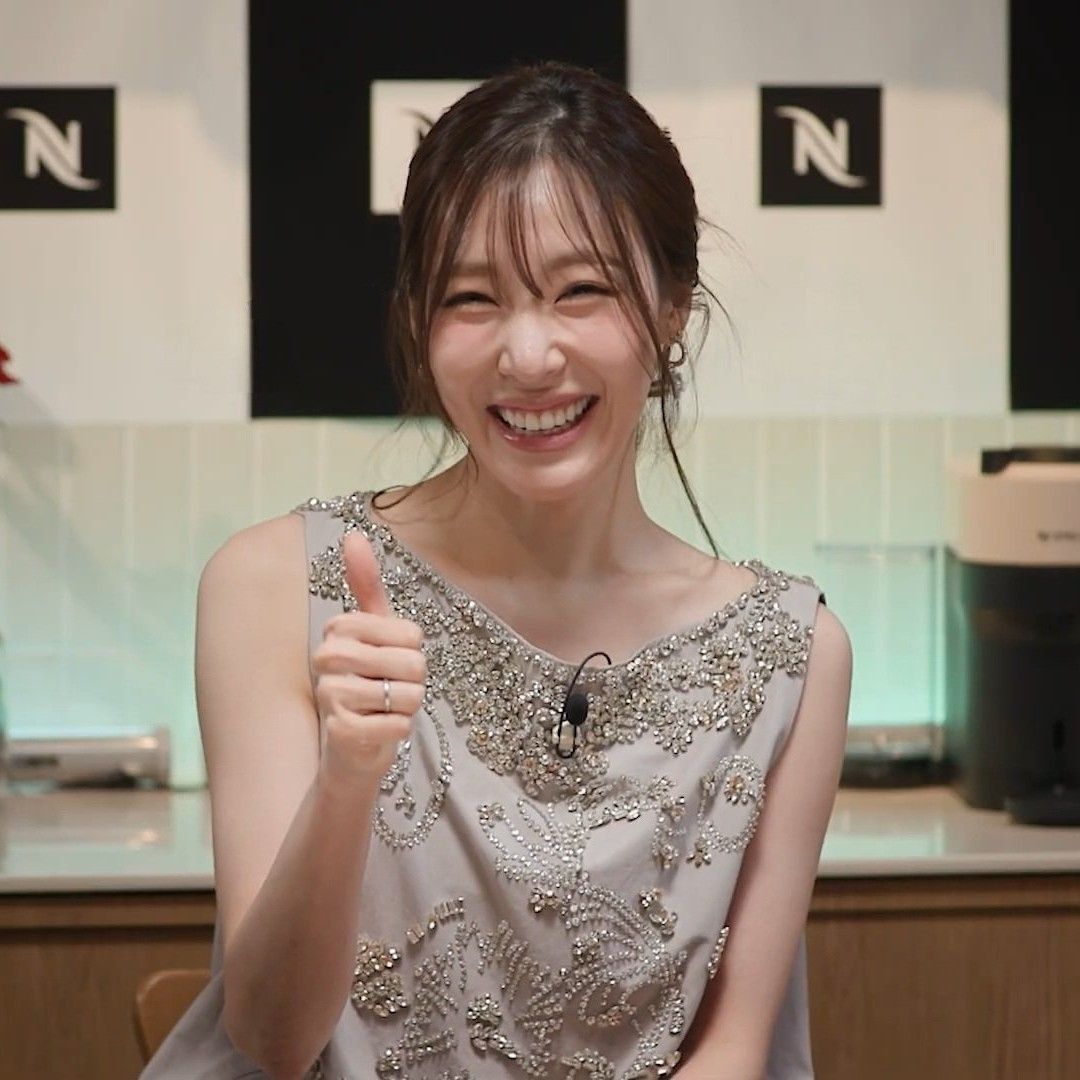 A moment captured by Tiffany Young (Girls' Generation)'s fan