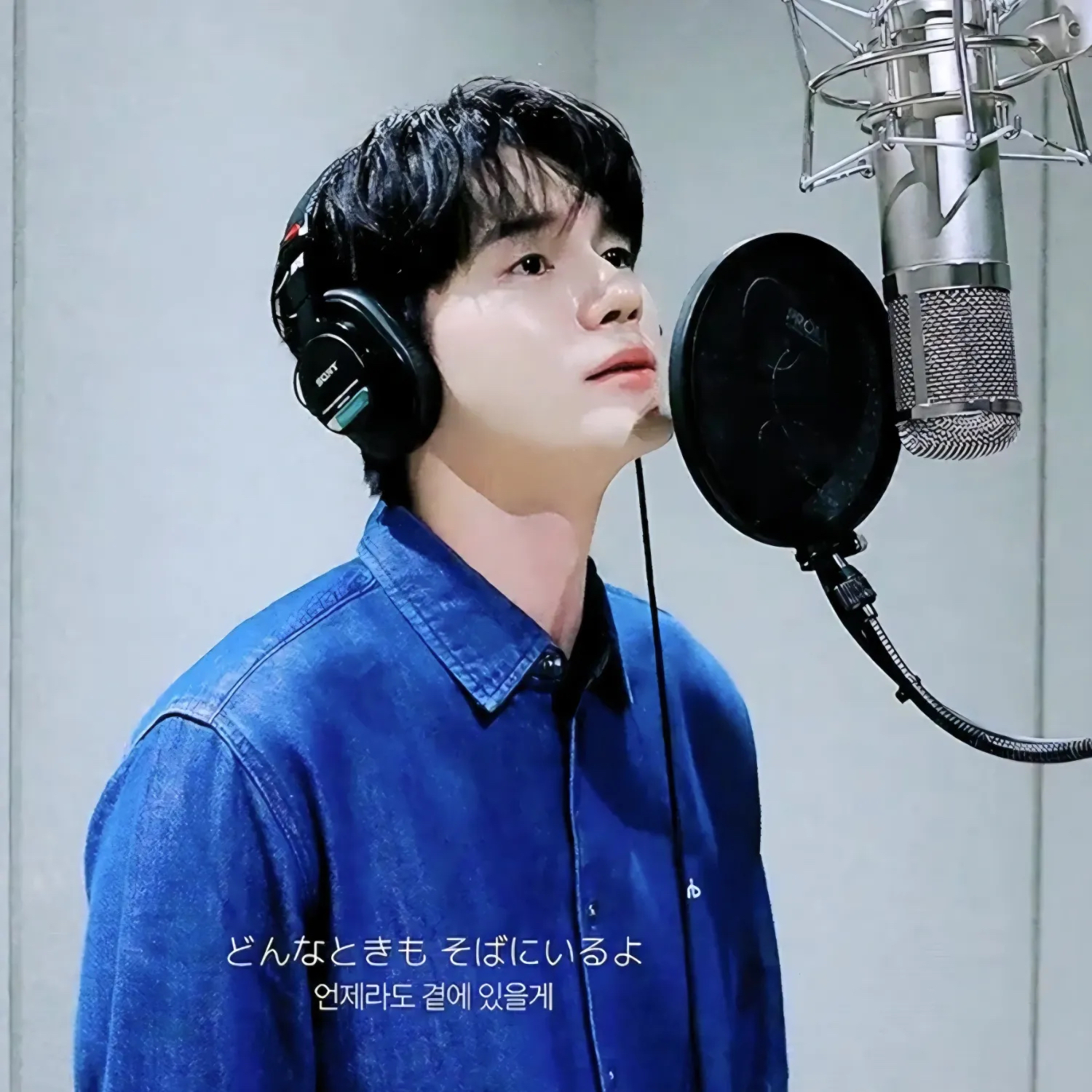 옹성우의 비하인드 컷