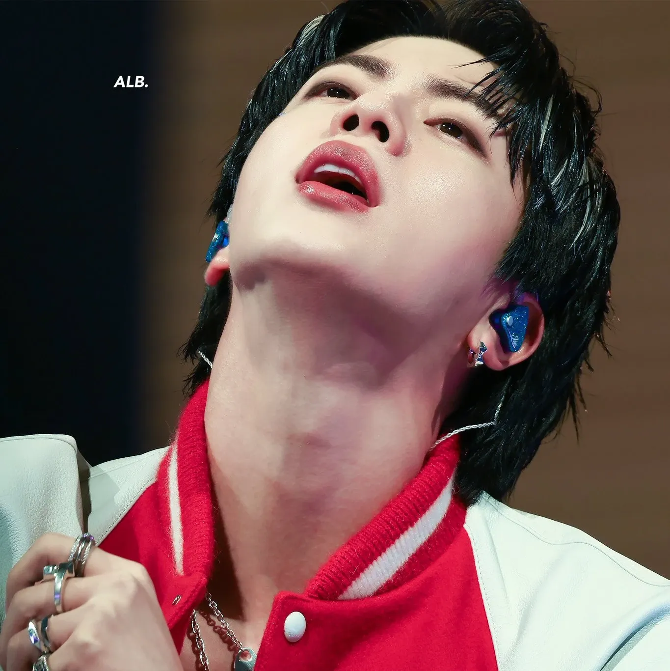 Momen yang diabadikan oleh penggemar Jin (BTS)