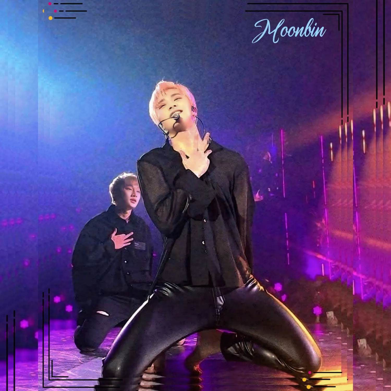 Recent activity shot of Moonbin (ASTRO)