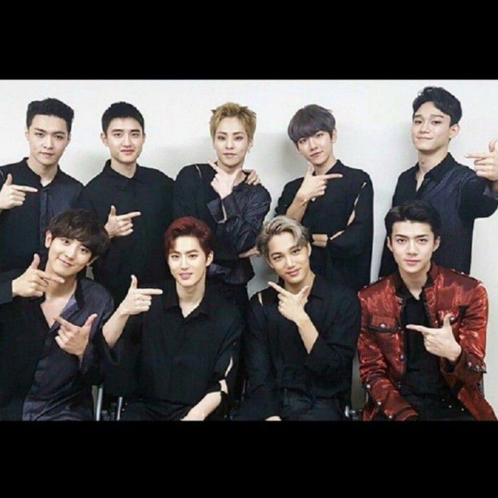 EXO의 비하인드 컷