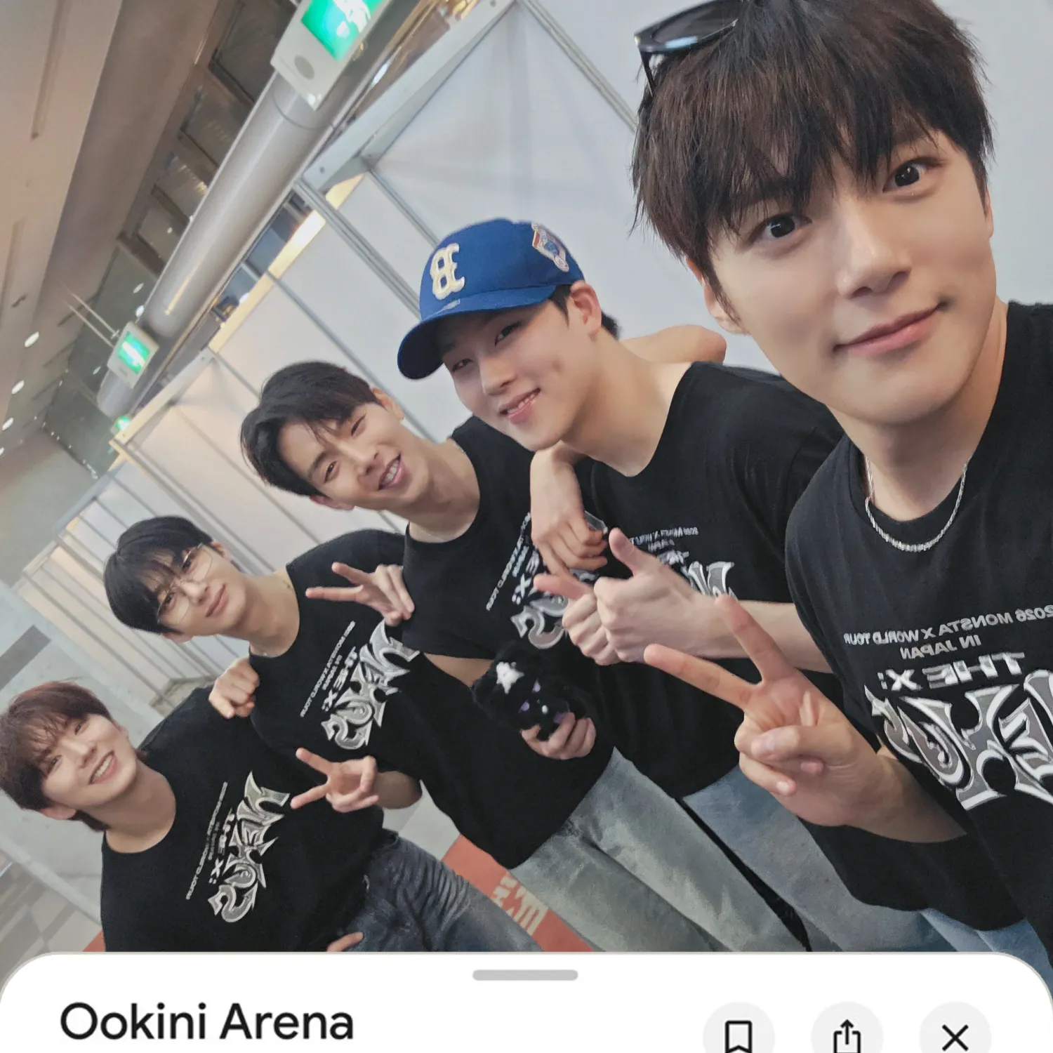 몬스타엑스의 비하인드 컷