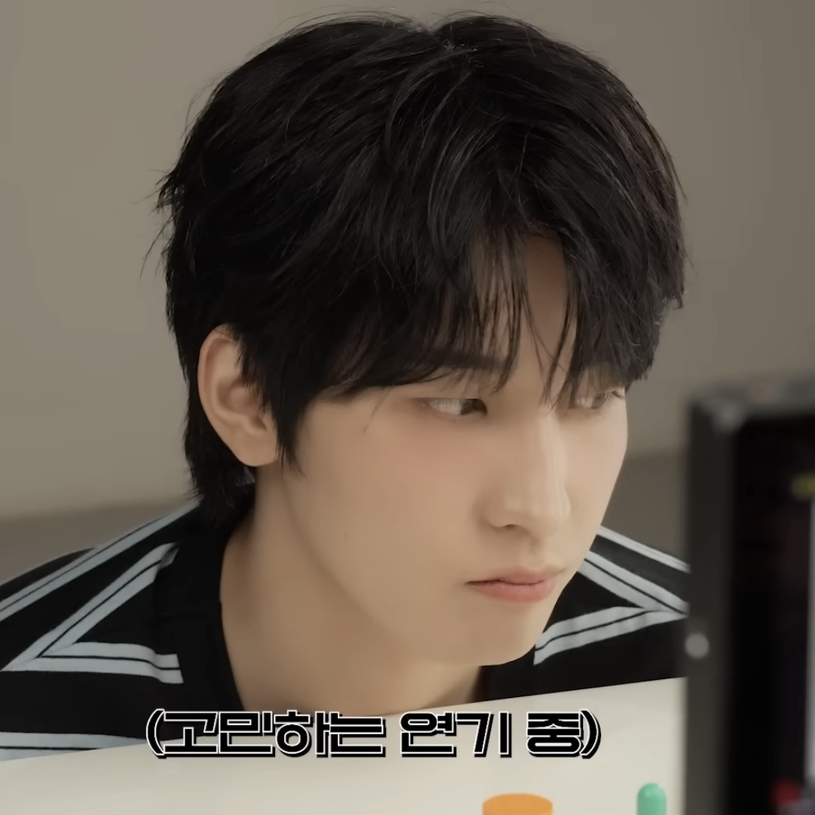 Behind-the-scenes cut of Wonwoo (SEVENTEEN)
