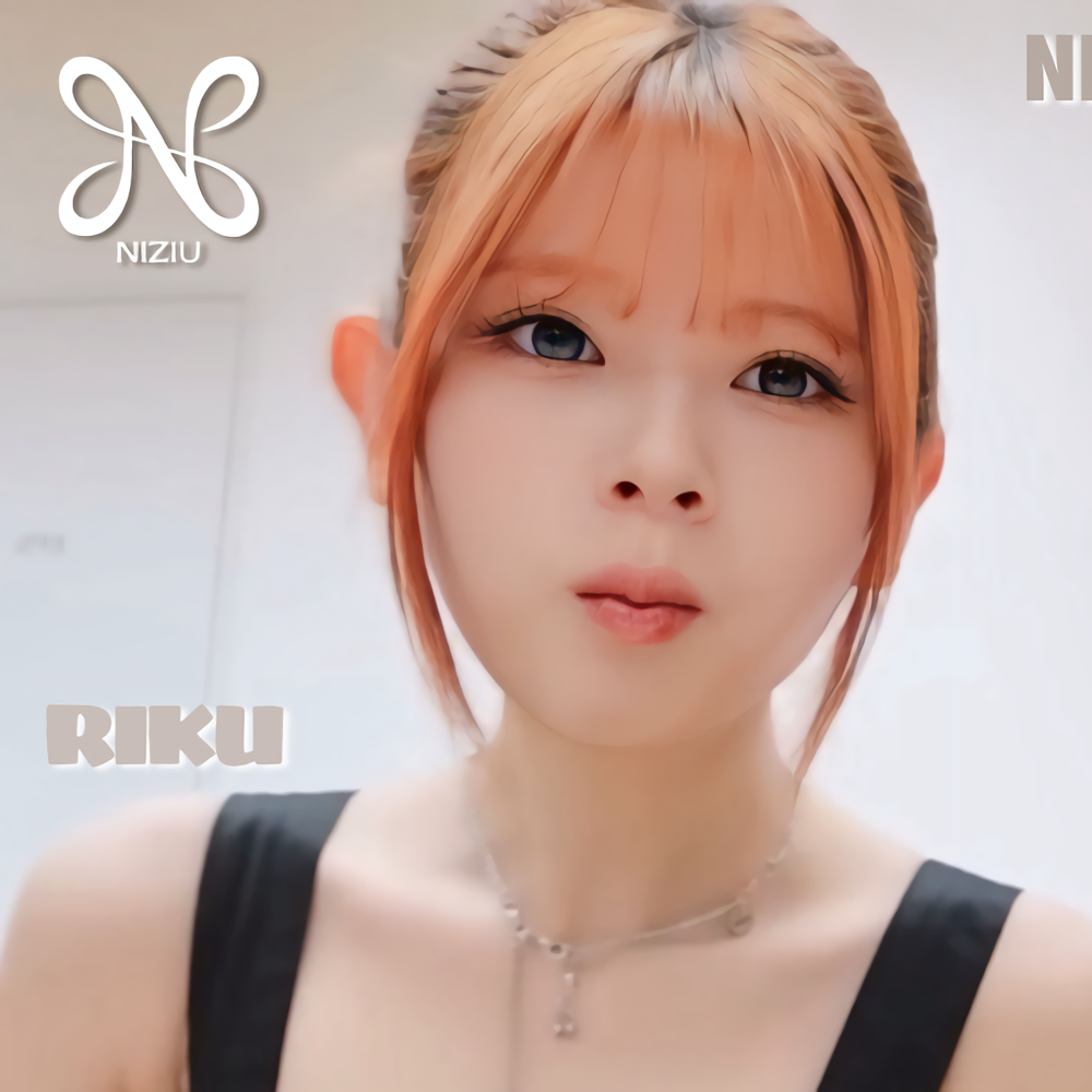 Behind-the-scenes cut of Riku (NiziU)