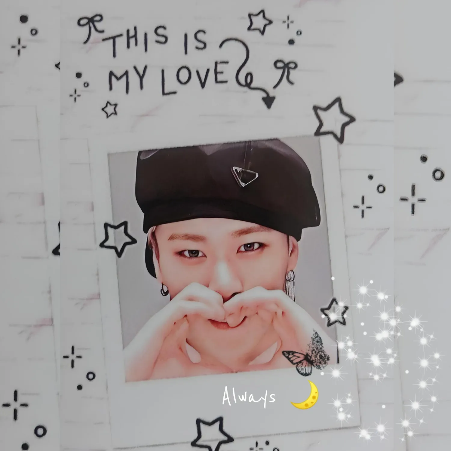 A moment captured by Moonbin (ASTRO)'s fan